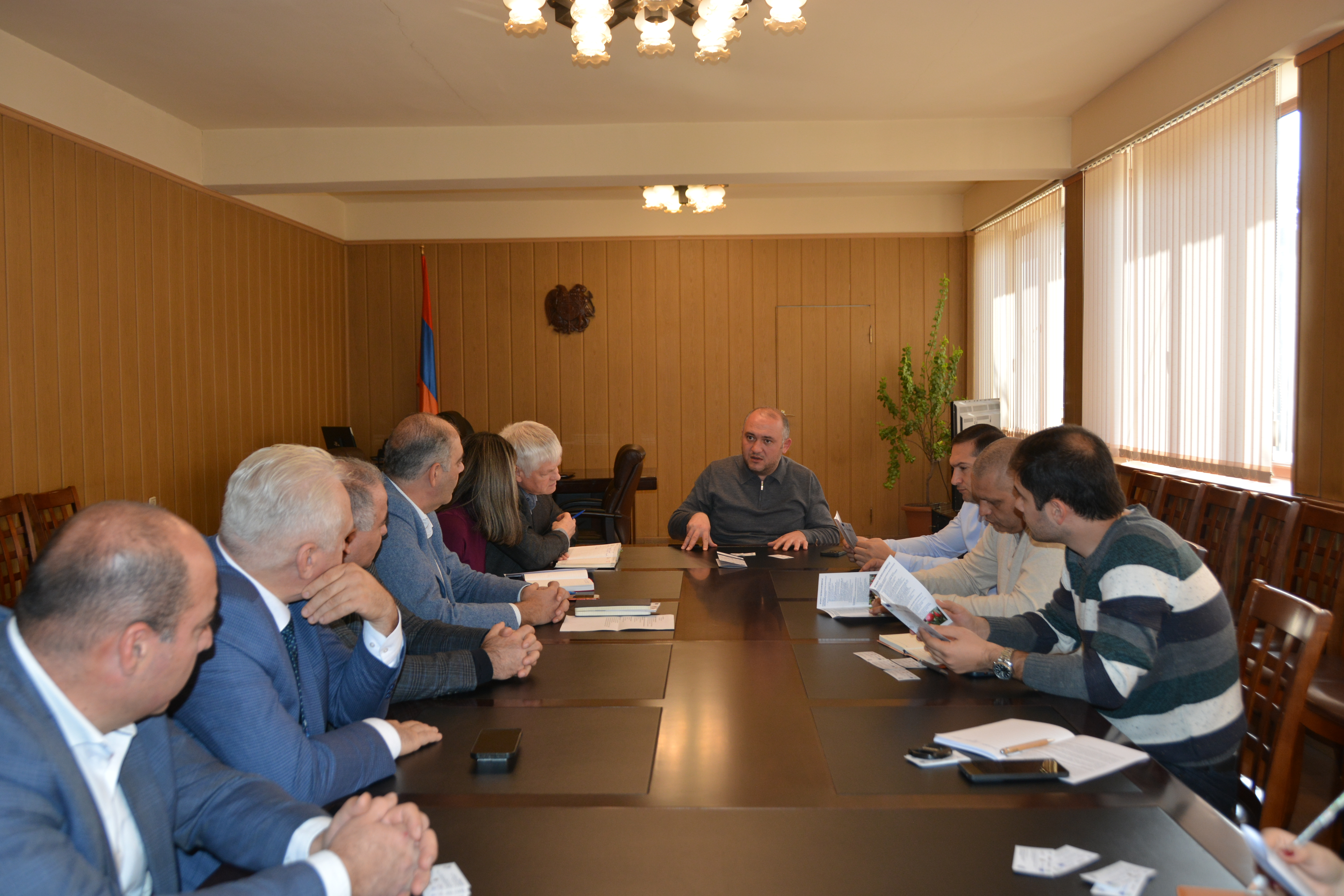 IADAAM project’s team met with the staff of Ararat regional administration